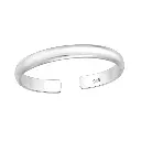 Sterling Silver Toe Ring Plain